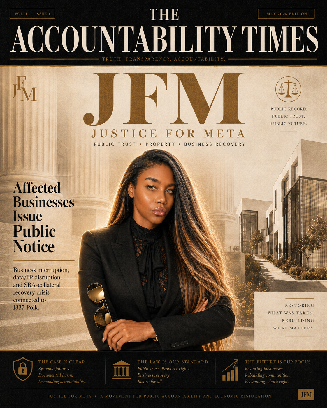 The Accountability Times — Vol. I Issue 1 · Public Record Edition