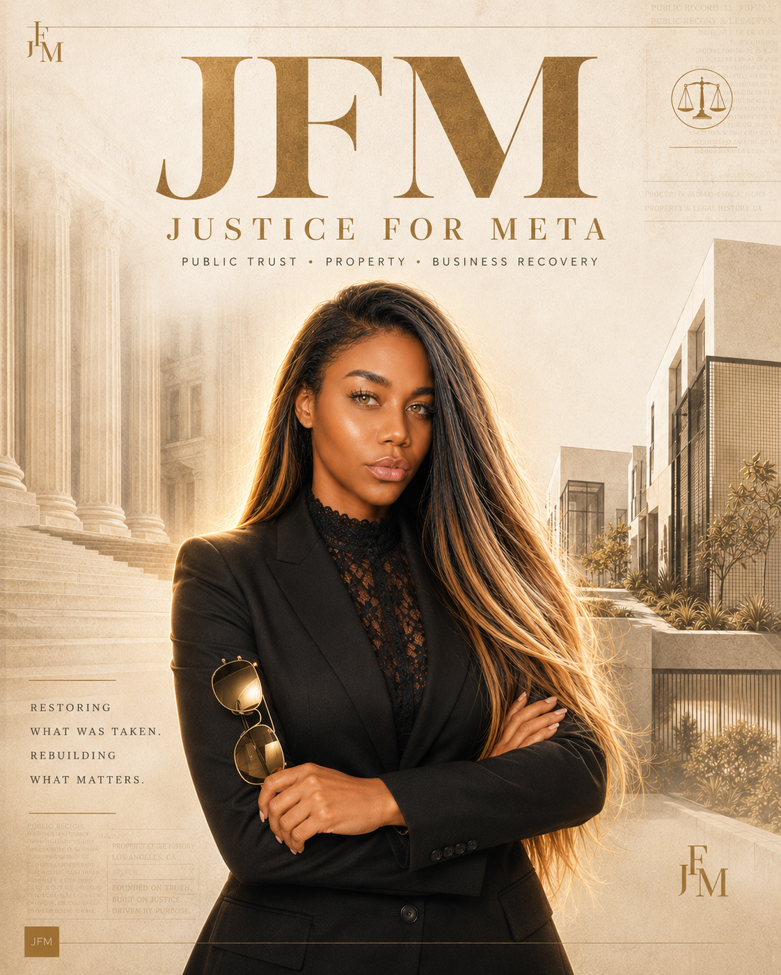 Justice for Meta — Victoria Lewis, Managing Trustee